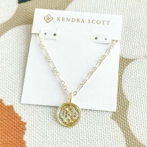 Kendra Scott Gold Dira Coin Necklace